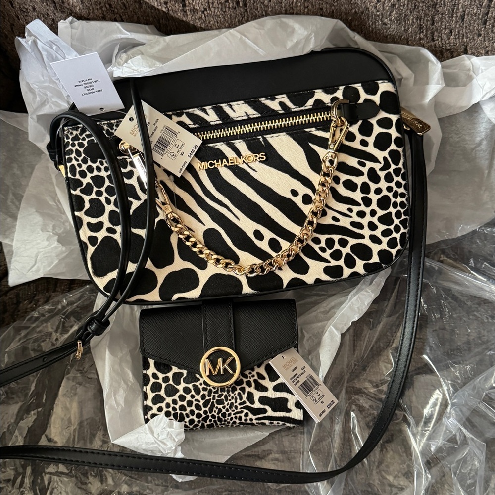 NWT wallet and crossbody